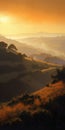 Luministic Oil Painting Digital Poster Of Marin Headlands Sunrise