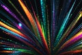 glow of Luminous Array, where fiber optic strands radiate in an array of vibrant colors