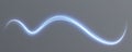 Luminous blue lines png of speed. Light glowing effect png. Abstract motion lines. Light trail wave, fire path trace Royalty Free Stock Photo