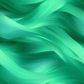 Luminous Brushed Green Wavy Watery Abstract Pattern Background