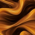 Luminous Chocolate Waves: Hyper-realistic Oil Background Image