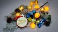 Luminous Christmas garland
