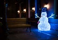 Luminous Christmas Snowman