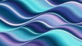 Luminous Gradient Waves Dynamic Teal Purple Fluid Art Background with Glowing Lines Modern Abstract Pattern Royalty Free Stock Photo