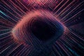 Luminous Odyssey: Neon Dreamscape of Techno Brilliance