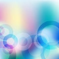 Luminous Orbs, Transparent Circle Design background Royalty Free Stock Photo
