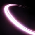Luminous purple lines of speed. Light glowing effect. Abstract motion lines. Light trail wave, fire path trace line, car Royalty Free Stock Photo