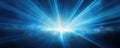 Luminous Rays Creating A Blue Background Space For Text Royalty Free Stock Photo