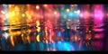 Luminous Reflections: Backgrounds with Light and Shine, Glowing Radiance: Illuminated Backgrounds with Reflective Surfaces-Ai- Royalty Free Stock Photo