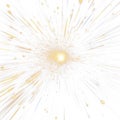Unique magical light burst. Fantasy glowing light trails. Transparent PNG 09