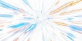 Unique magical light burst. Fantasy glowing light trails. Transparent PNG 06