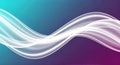 Abstract Flowing Light Wave Background Royalty Free Stock Photo
