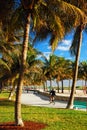 Lummus Park Miami Beach Royalty Free Stock Photo