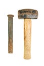 Lump hammer and chisel