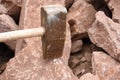 Lump Hammer Royalty Free Stock Photo