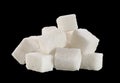 Lump sugar cube Royalty Free Stock Photo