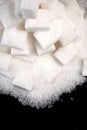 Lump sugar Royalty Free Stock Photo