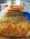 Lumpia snack food, is a traditional food typical of Semarang, Central Java Royalty Free Stock Photo
