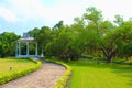 Lumpini Lake at Lumpini Park, Thailand. Royalty Free Stock Photo