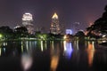 Lumpini Park, Bangkok, Thailand. Royalty Free Stock Photo