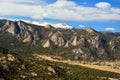 Lumpy Ridge Mountains with Giant Rock Outcroppings Royalty Free Stock Photo