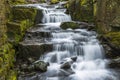 Lumsdale falls in Matlock, UK