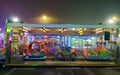 Luna Park, colours, fog and mystery