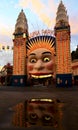 Luna park entrance in Sydney, Australia Royalty Free Stock Photo