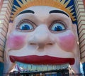 Luna Park Face Royalty Free Stock Photo