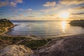 Lunada Bay at Sunset