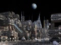 Lunar human settlement