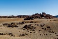 Lunar landscape of Teide National Park