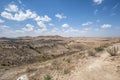 `Lunar` landscapes around the small town of Matmata