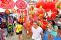 Singapore : Chinese Lunar New Year shopping
