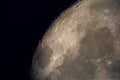 Lunar surface Royalty Free Stock Photo