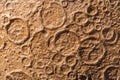 Lunar surface texture Royalty Free Stock Photo