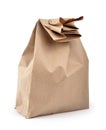 Lunch bag - path Royalty Free Stock Photo