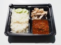 Thai chicken rice Royalty Free Stock Photo
