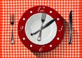 Lunch Time Concept Royalty Free Stock Photo