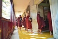 Young monks in Ganayon Kyaung