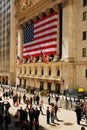 Lunchtime at Wall Street Royalty Free Stock Photo