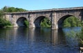 Lune Aqueduct, Lancaster Canal over River Lune Royalty Free Stock Photo
