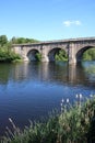 Lune Aqueduct, Lancaster Canal over River Lune Royalty Free Stock Photo