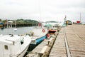 Lunenburg Harbor - Nova Scotia - Canada Royalty Free Stock Photo