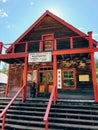 Lung Duck Tong restaurant building in Barkerville.