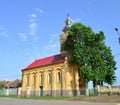 Lunga village church Royalty Free Stock Photo