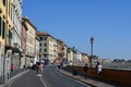 Lungarno Antonio Pacinotti , Pisa, Tuscany, Italy