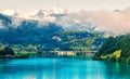 Lungerersee Royalty Free Stock Photo