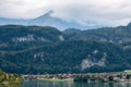 LUNGERN, SWITZERLAND/ EUROPE - SEPTEMBER 22: View of Swiss chal Royalty Free Stock Photo