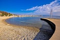 Lungomare famous waterfront walkway in Opatija beach view Royalty Free Stock Photo